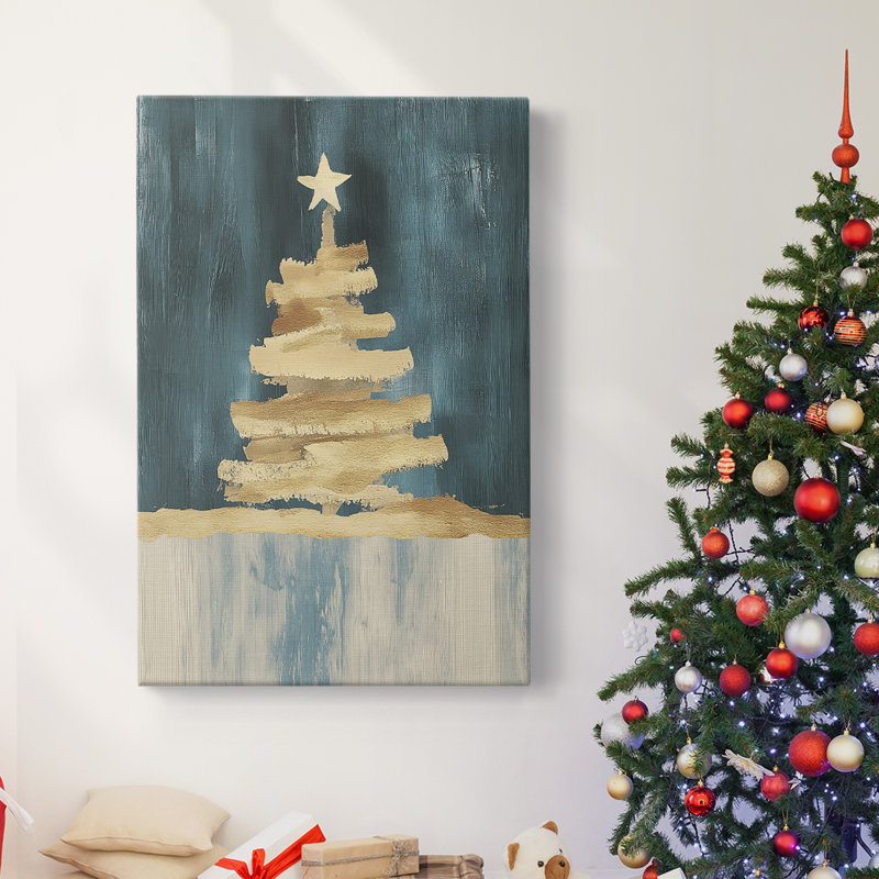 Art des Fêtes de Noël - Toile tendue avec châssis CXCIX, H 36 po x l 24 po