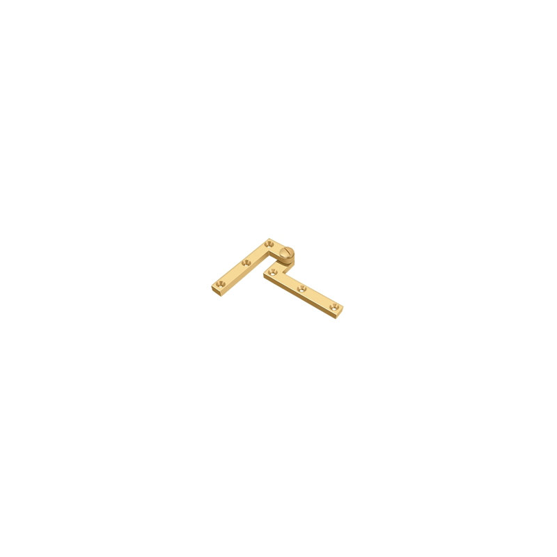 Butt Bearing Hinge, PVD Polished Brass