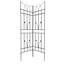 Paquet de 4 treillis de jardin en métal 71 po x 17,7 po antirouille pour plantes grimpantes-120842831-120842832