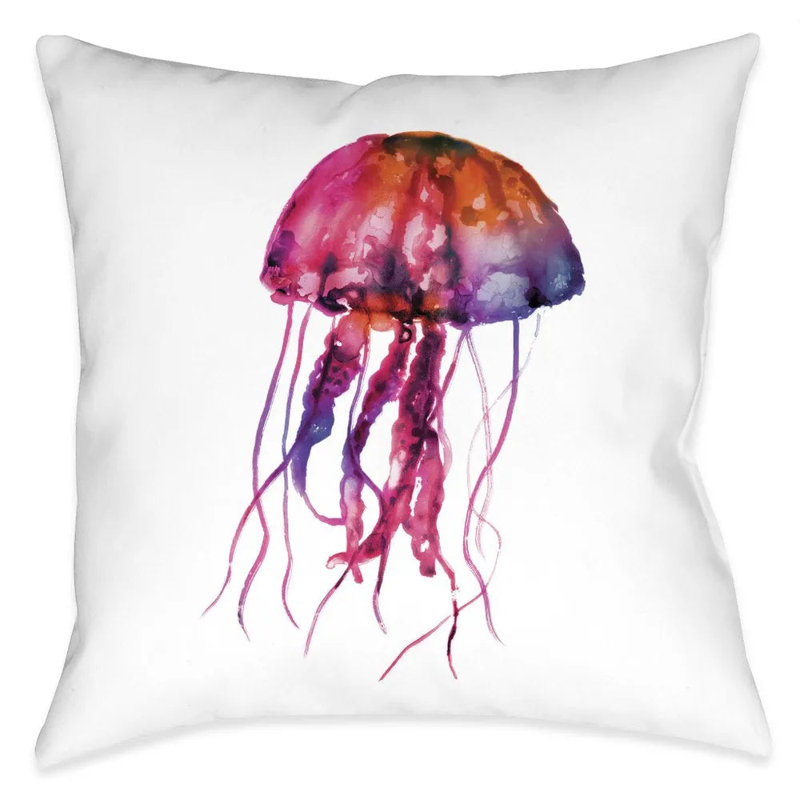 Coussin décoratif Galaxy Jellyfish