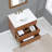 Dondi 30'' Single Bathroom Vanity with Quartz Top