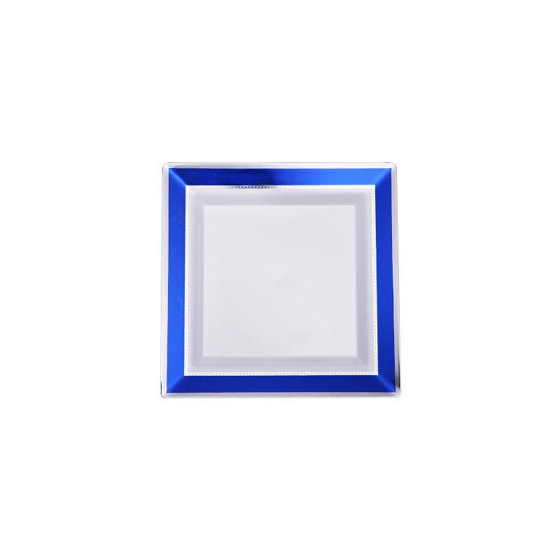 Assiette à apéritif en plastique jetable