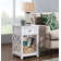 Lund 15.75" Wide Rectangular End Table With 1 Drawer And 1 Shelf