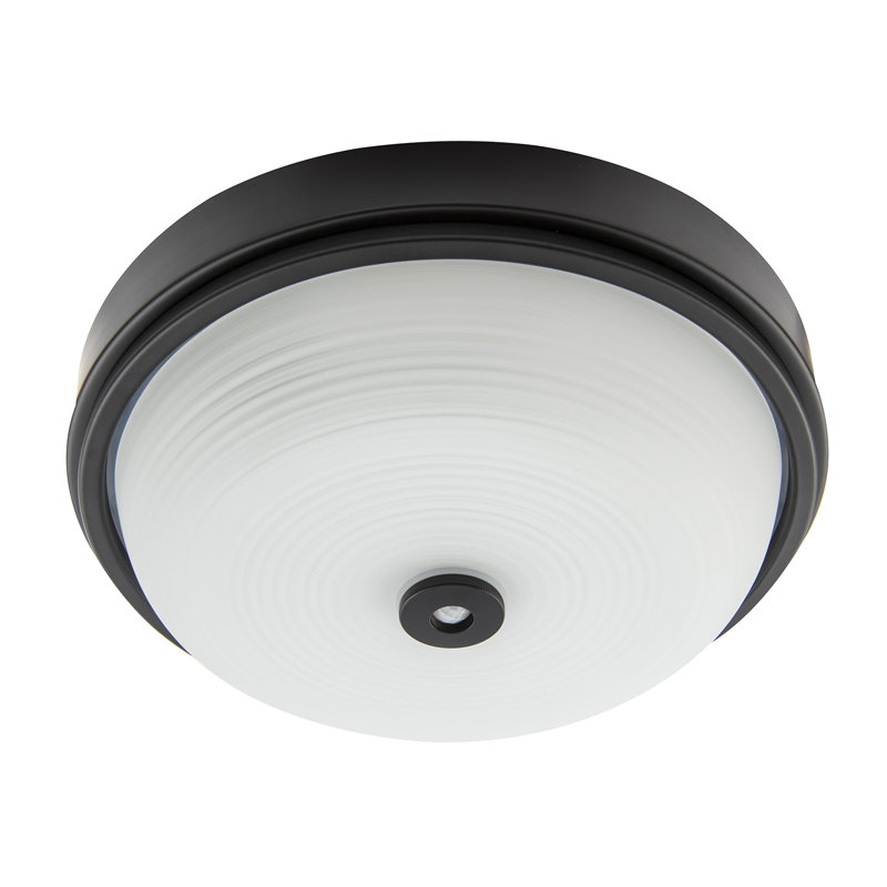 Flush Mount, Matte Black