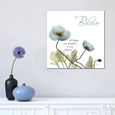 Poppies Believe by Albert Koetsier - Wrapped Canvas Print