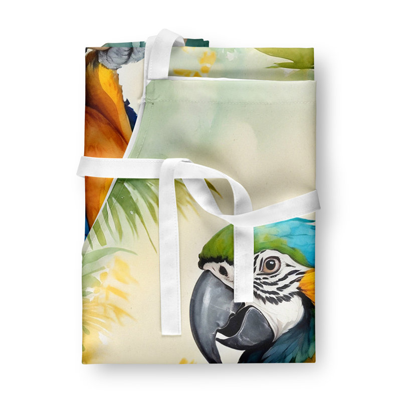 Apron, Blue and Gold Macaw