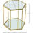 Sei Glass Top Floor Shelf End Table Storage-760254105