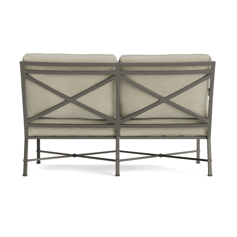 Venetian Outdoor 2 - Seat Loveseat, Fusion Natural, Mica