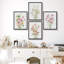 «Daisies Wildflowers», œuvre d'art moderne, affiches encadrées, salle de bain-101825627-101825629