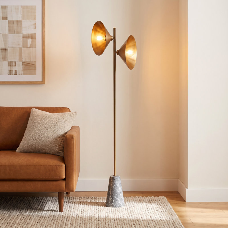 Omalley 2 Light Floor Lamp