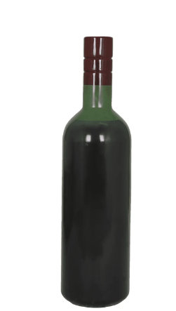 Hiroaki Wine Bottle Over Sized Statue