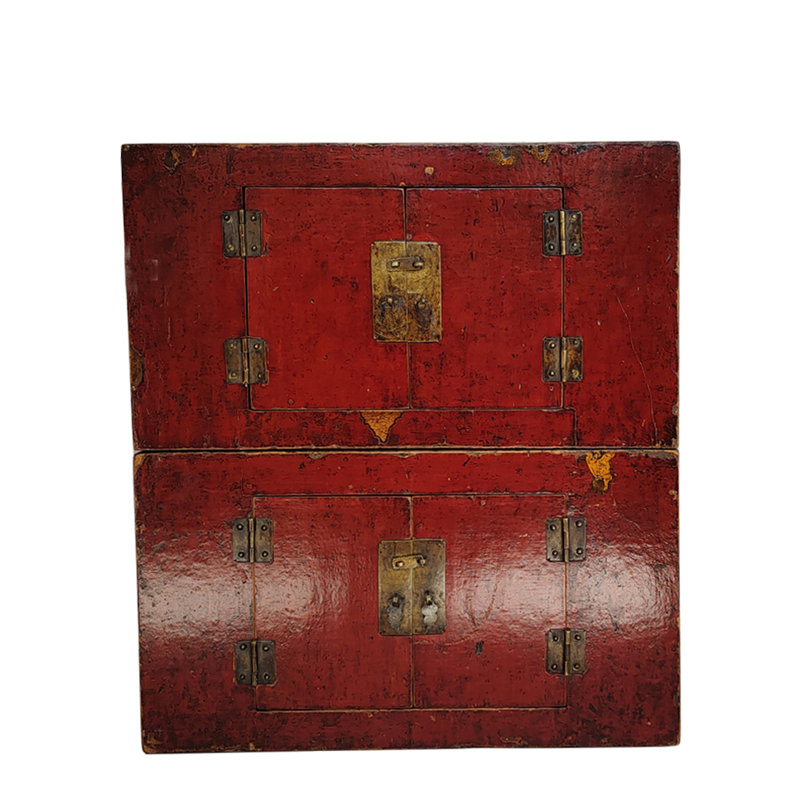 2 Piece Coffee Table Trunk Set