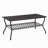 3-Piece Coffee Table Set Rectangle Coffee Table With 2 Square End Side Table