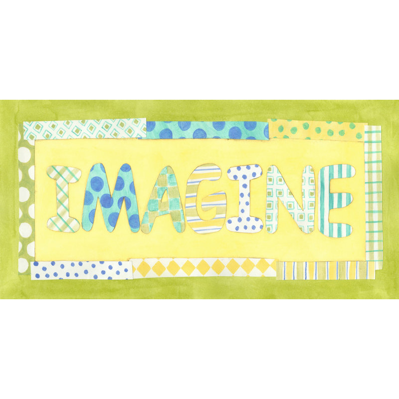 Impression sur toile tendue Pennell Imagine II, H 6 po x l 12 po x P 1,5 po