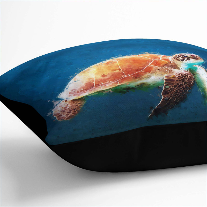 Square Cushion, Black, 55cm H x 55cm W x 20cm D