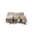 Table basse en bois massif