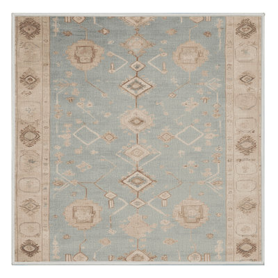 Tapis beige lavable à la machine Afyon