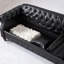 Canapé Chesterfield capitonné avec rangement-617976934