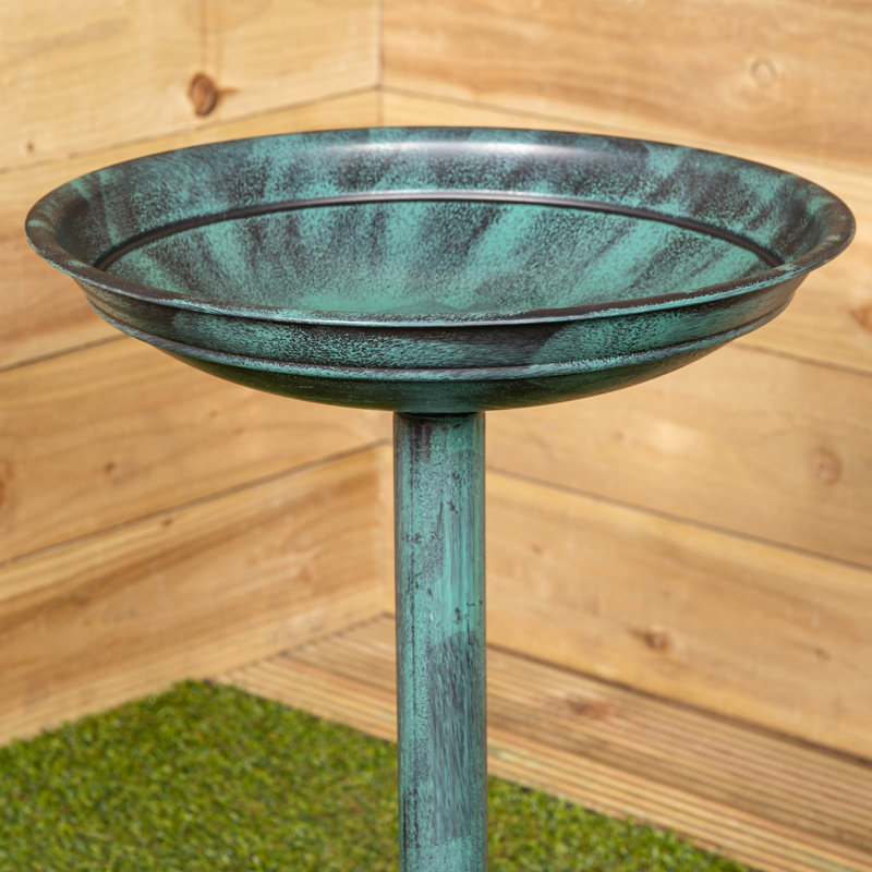 Samuel Alexander Polyresin Sculptural Birdbath
