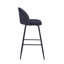 Upholstered Counter Stool with Metal Frame-2008919614