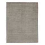 Hand-Knotted High-Quality Silver and Light Blue Area Rug