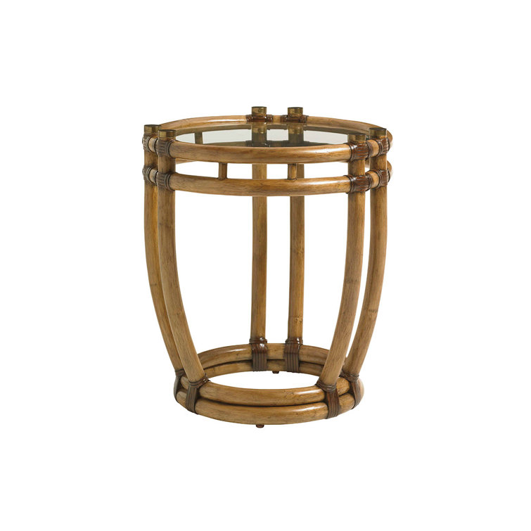 Twin Palms Turtle Beach End Table