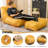 Bean Bag Chair, Lazy Bean Bag Sofa With Footrest, Floor Beanbag Chairs With Stuffed High-Density Foam, Memory Foam Bean Bag Sofa For Living Room, Bedroom And Office-1485899803