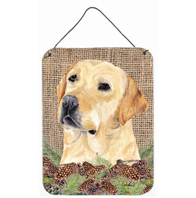 Labrador Painting Print Plaque