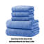 Ensemble de 5 serviettes de bain - Serviettes très absorbantes pour la salle de bain, 2 serviettes de bain, 3 serviettes à main-129059877