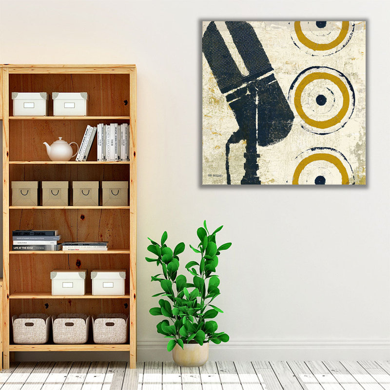 High Fidelity II - reproduction d'art sur toile, H 12 po x l 12 po