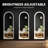 Led Full Body Mirror Arched Wall Mounted Free Standing Leaning-2146605095