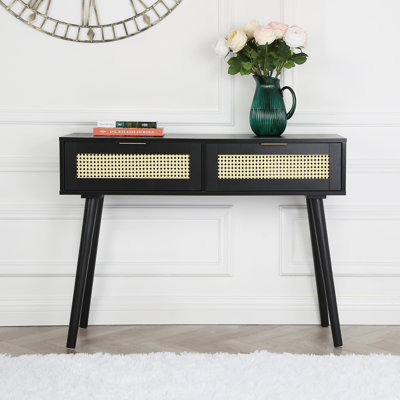 Craven Cane Console Table