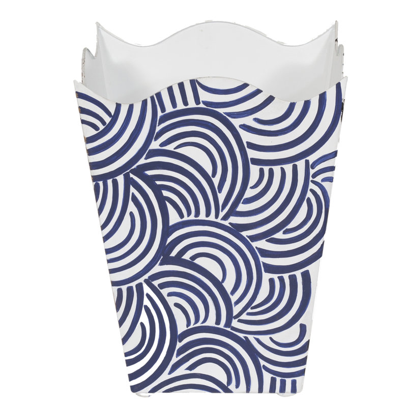 2 Gallons Waste Bin, Navy