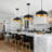 Modern Matte Black Dome Single Pendant-888337564