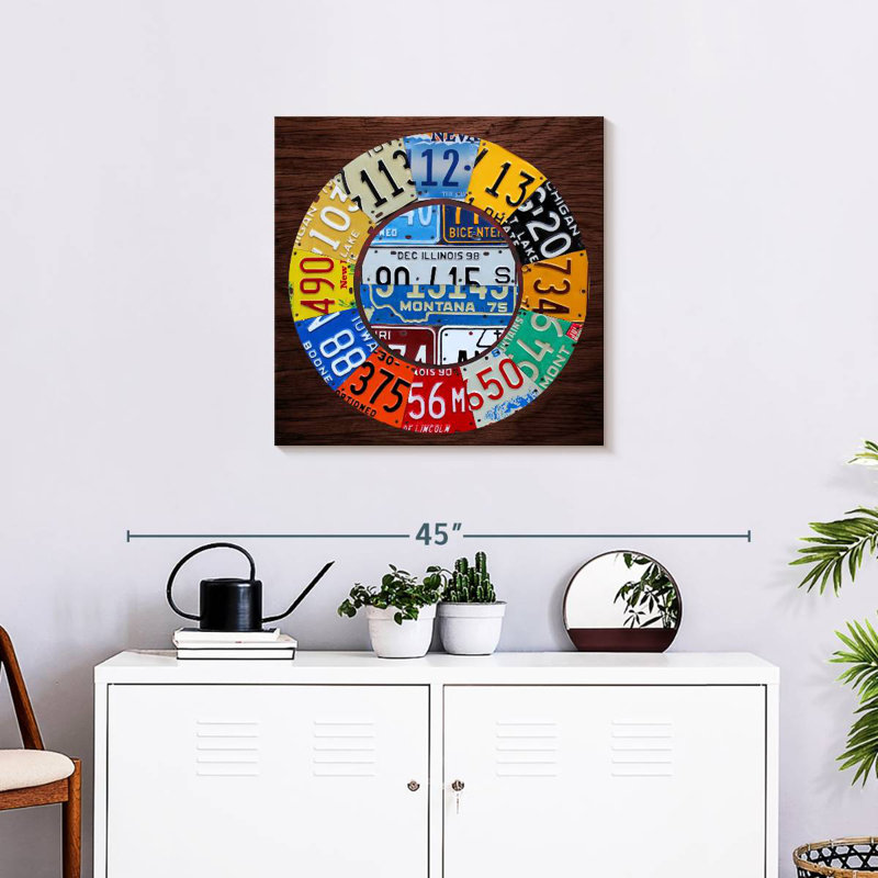Kerner Clock Square, 24" H x 24" W