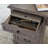 Kerey Solid Wood Base Executive Desk with Power Outlet-1591576841