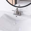 35,98 po Meuble-lavabo autoportant à simple cuve avec comptoir en céramique blanc non assemblé-1372058862
