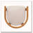 Wood Armrest Dining Chair