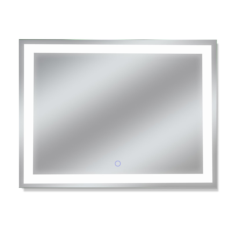 Miroir de salle de bain Edison, l 48 po x H 36 po
