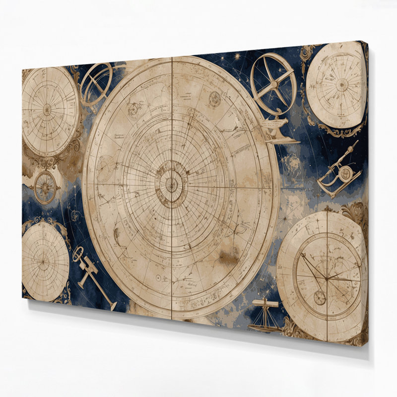 Art mural sur toile beige, H 20 po x l 30 po