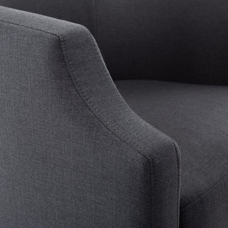 Fauteuil gris Ashen Profondeur du produit Pivotant confortable