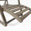 Chaise à bascule inclinable