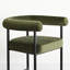 Tabouret de bar 24 po avec accoudoirs 24 po (ensemble de 3)-806371231