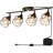 Dimmable 4 Light Plug In Ceiling Light