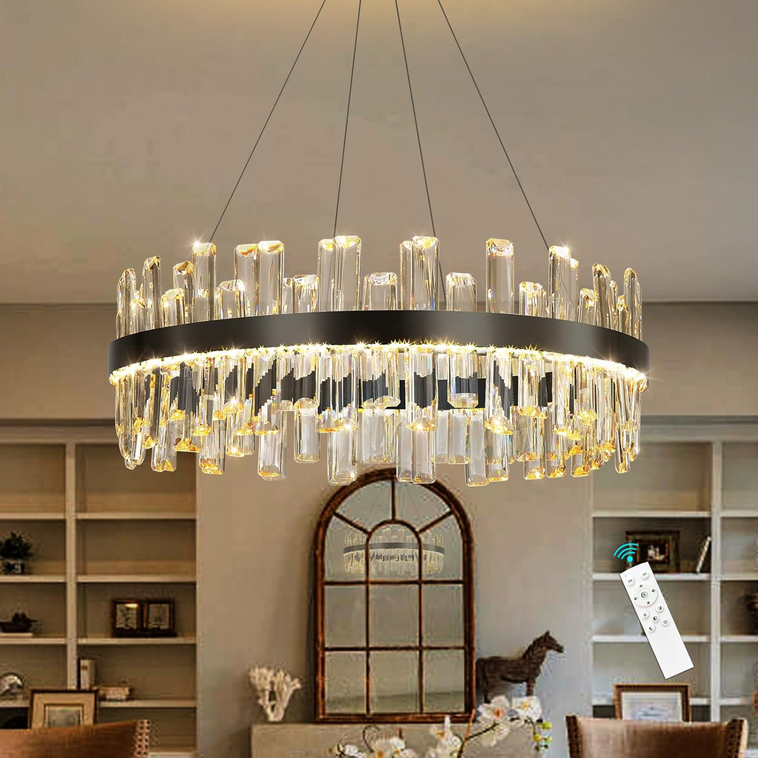 Mercer41 Lustre en cristal Glam - Wayfair Canada