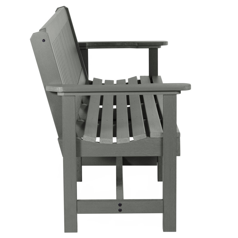 Lunz Outdoor Bench, Coastal Teak