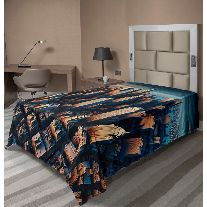 Polyester Flat Sheet, Twin Extra Long
