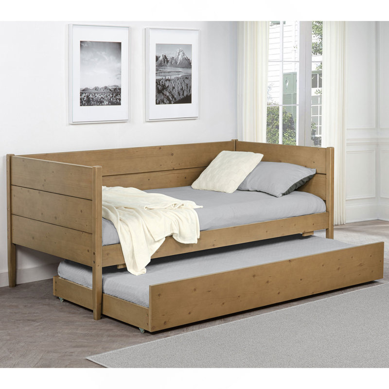 Lit de jour simple avec couchette Stewart