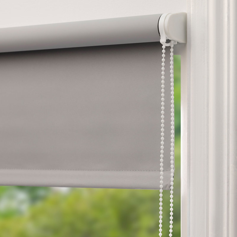 Roller Blind, 200cm W x 160cm L, Grey