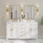 Applique murale à bras en acier 2 lumières Arianna-1548785316